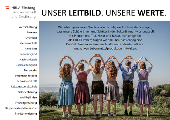 Leitbild der HBLA Elmberg