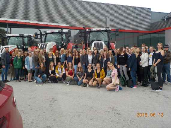 Exkursion zu Case New Holland 