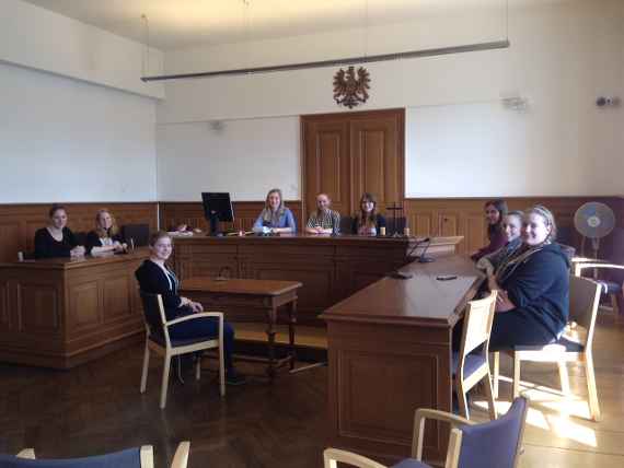 Exkursion zum Landesgericht Wels