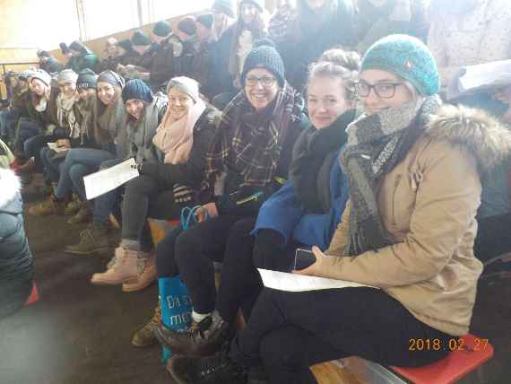 In der Welser Tierzuchthalle