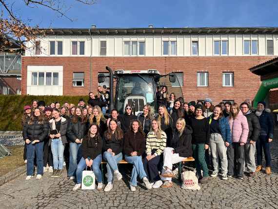 Gruppenfoto von der Teilnahme an den Digi-Days in St. Florian