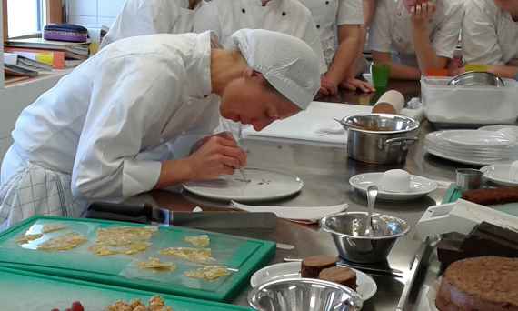 Patisserieworkshop - Schokomalerei