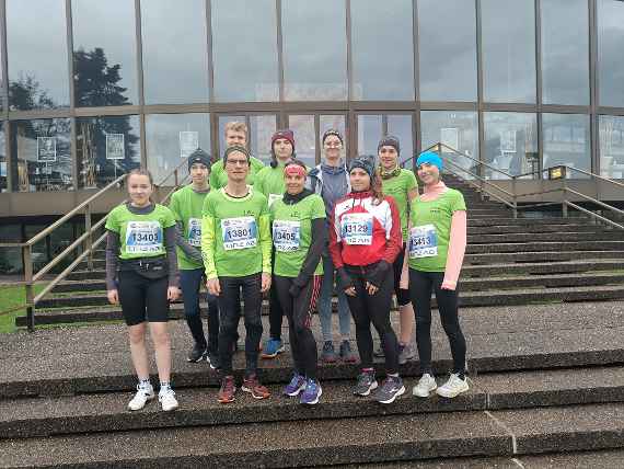 Team Elmberg vor dem Start