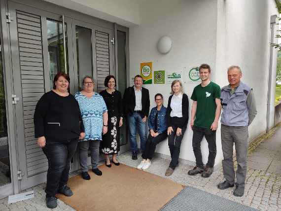 Das Umweltzeichenteam der HBLA Elmberg nach der Prüfung