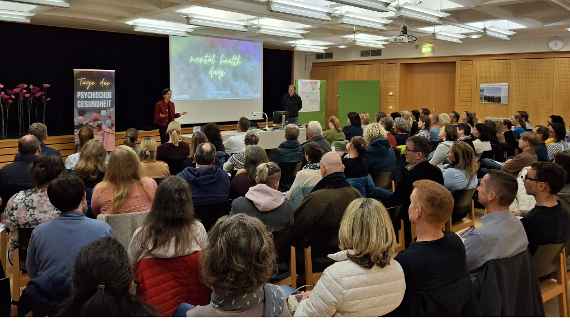 Foto vom Vortrag für den Elternverein