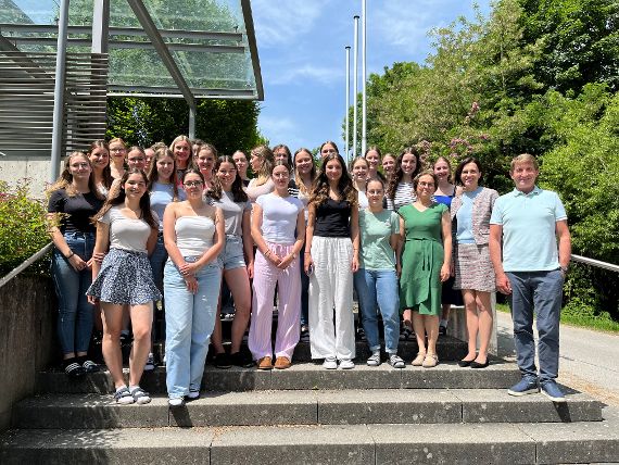 Gruppenfoto nach dem Vortrag